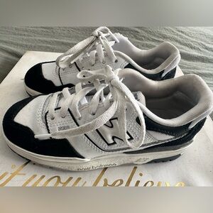 New Balance Black and White Sneakers